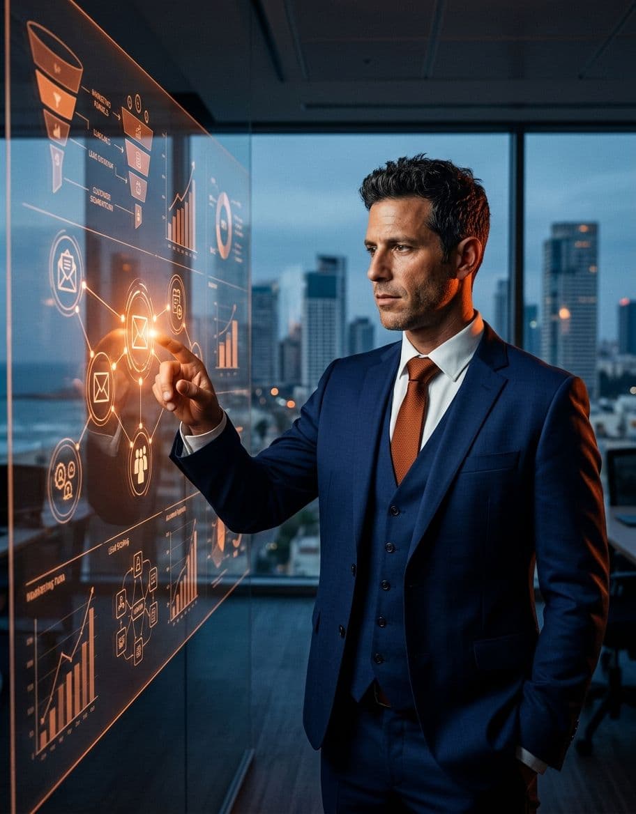 Marketing Automation בישראל: מדריך מעמיק לבחירת פלטפורמת אוטומציה שיווקית B2B ב-2026