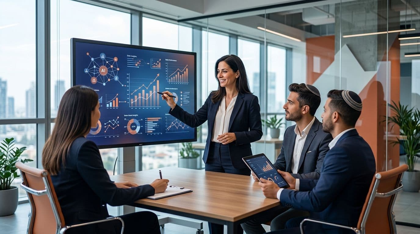 Sales Enablement עם AI: איך אני מחבר בין שיווק למכירות ומכפיל תוצאות B2B