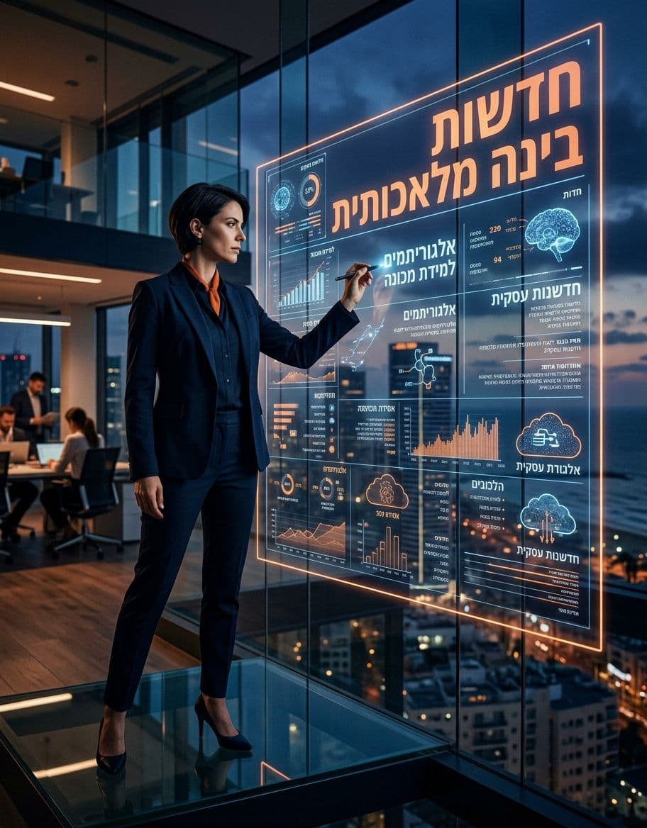 חדשות בינה מלאכותית: מה קרה השבוע ב-AI ומה זה אומר לעסקים ישראליים - 12 באפריל 2026